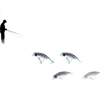 Guowangliya Guowangliya, Rice Micro Slow Sinking Minnow 2.6g Lure, Topmouth Culter Baitiao, Redeye Bass Lure