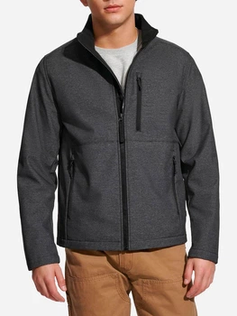 Куртка демисезонная с капюшоном мужская Levi`s 434509665 M Серая (1162699516)