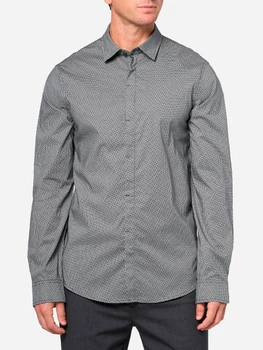 Сорочка бавовняна чоловіча Armani Exchange 36377147 XL Синя (1162781858)