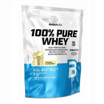 Протеин BioTech USA 100% PURE WHEY 400г Вкус Банан