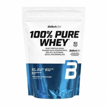 Протеин BioTech USA 100% PURE WHEY 400г Вкус Натуральный