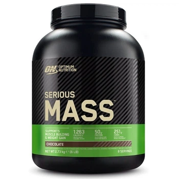 Гейнер Optimum Nutrition Serious Mass 2.72кг Смак Ваніль