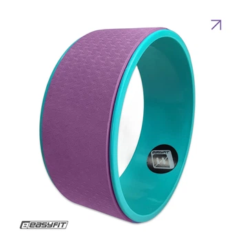 Колесо для йоги EasyFit TPE 33 см бузкове-м'ятне 4630300