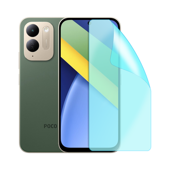 Защитная гидрогелевая пленка KitCut Grade A на POCO C95 Pro на экран (глянцевая)