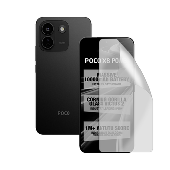 Защитная гидрогелевая пленка KitCut Privacy на POCO X8 Power на экран (матовая)