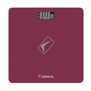 Весы электронные Lexical LBS-4353 до 180 кг, Розовый