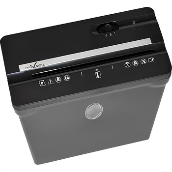 Измельчитель бумаги shredMARK 812C Профессиональный Уничтожитель Шредер для Скоб, Скрепок, Пластиковых карт с Автостартом