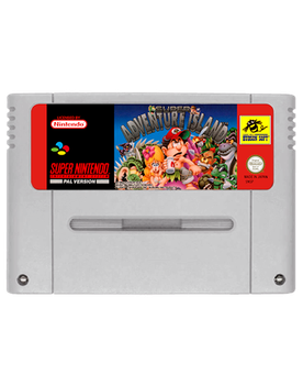 Игра Nintendo SNES Super Adventure Island Europe Английская Версия Только Картридж Б/У