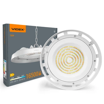 LED світильник висотний VIDEX HBe04 150W 3000-5000-6500K 230V White