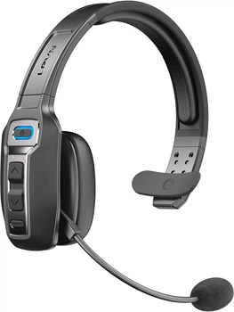 Беспроводная Bluetooth-гарнитура LEVN с микрофоном с функцией шумоподавления на основе искусственного интеллекта