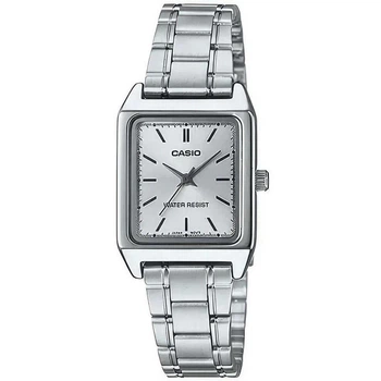 Жіночий годинник Casio LTP-V007D-7E сріблястий циферблат