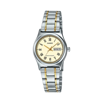 Жіночий годинник Casio LTP-V006SG-9B золотистий циферблат