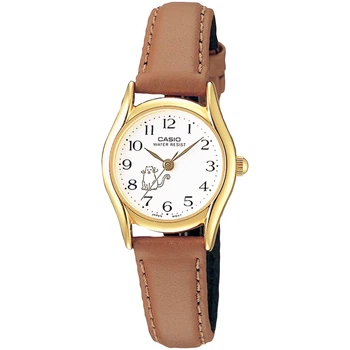 Женские часы Casio LTP-1094Q-7B8 белый циферблат