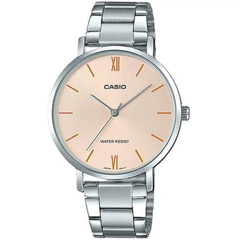 Женские часы Casio LTP-VT01D-4B розовый циферблат