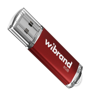 Флеш пам'ять Wibrand USB 2.0 8Gb Cougar Червоний 76327