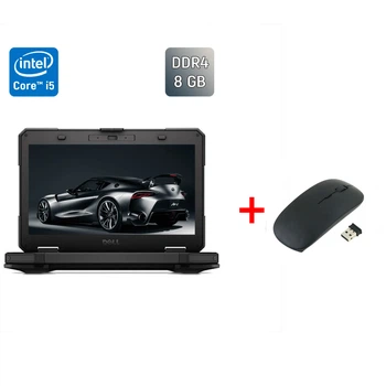 Защищенный ноутбук Dell Latitude 14 Rugged 5414 / 14" (1920x1080) IPS / Intel Core i5-6300U (2 (4) ядра по 2.4 - 3.0 GHz) / 8 GB DDR4 / 256 GB SSD / Intel HD Graphics 520 / TouchID / WebCam / Windows 10 б/у + Подарок Беспроводная мышь / USB