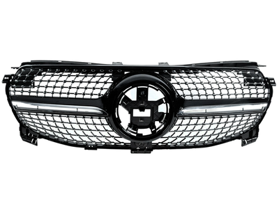 Передняя решетка радиатора Diamond Black для Base Mercedes GLE coupe C167 2019-2023 гг