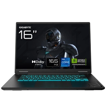 Ноутбук Gigabyte Gaming A16 Black Steel (CMHI2UA894SD)