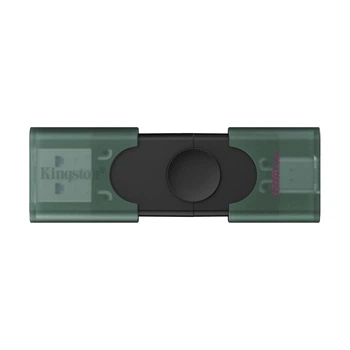 Флеш-накопитель USB3.2 128GB Type-C Kingston DataTraveler Duo Green (DTDEG2/128GB)