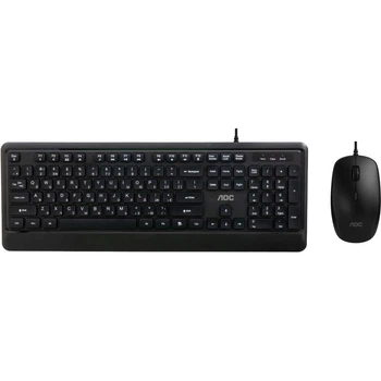 Комплект AOC KM220B USB UA Black (KM220B/97)