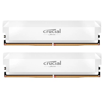 Модуль пам'яті для комп'ютера DDR5 64GB (2x32GB) 6400 MHz Pro Overclocking White Micron (CP2K32G64C40U5W)