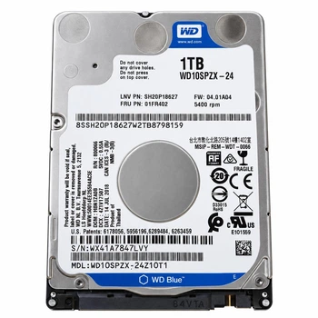 HDD диск 2.5 1TB Western Digital WD10SPZX 5400 128mb s_n d54n б/у