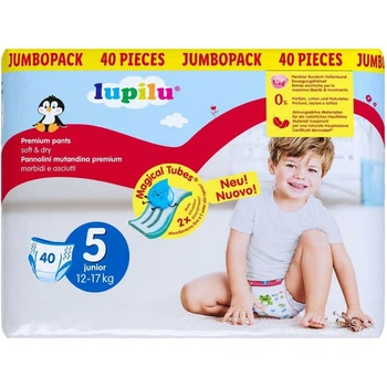 Підгузки-трусики дитячі Lupilu 5 12-17 кг 40 шт (4335619036239)