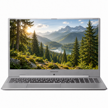 Ноутбук 17,3" Medion (Lenovo Group) Akoya S17403 | Intel Core i7-10510U | IPS (1920x1080) FullHD | RAM 8 ГБ | SSD 1 ТБ | Intel Graphics | Метал | Win11 (5517) - Уцінка