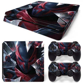 Комплект виниловых наклеек для PS4 Slim «Spider-Man»