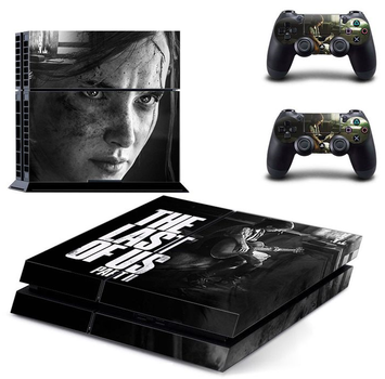Комплект виниловых наклеек для PlayStation 4 FAT (PS4) в стиле The last of Us