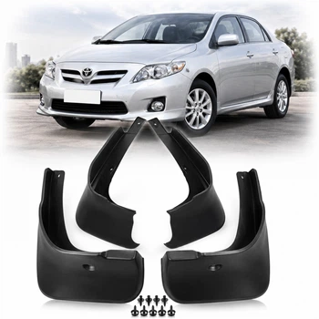 Бризковики Toyota Corolla (E150) та Corolla USA 2007-2013 Модельні комплект 4 шт (OEM: 76621-12260, 76622-12260 76625,-12530 76626-12530, 76626-12580)