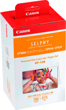 Zestaw atramentu i papieru fotograficznego Canon RP-108 (8568B001)