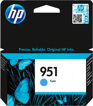 Wkład atramentowy HP 951 Cyan (CN050AE#LS1)