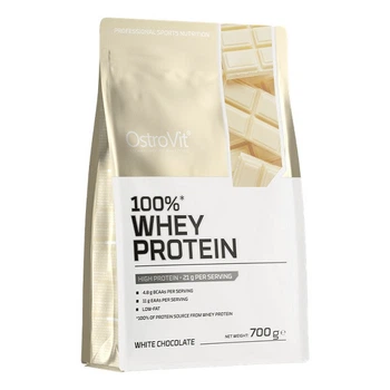 Протеин Ostrovit 100% Whey Protein 700 грамм Вкус Белый Шоколад