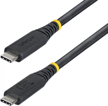 Кабель StarTech USB4 Type-C - Type-С M/M 40 Gbit/s 1 m Black (CC1M40GUSB4TP)