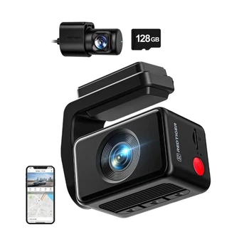 Видеорегистратор Redtiger F4 Pro WiFi 4K + 1080p 128GB (F4 Pro(128G))