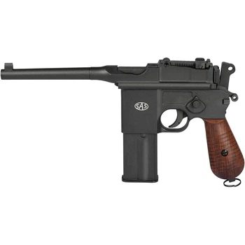 Пистолет пневматический SAS M712 Blowback BB