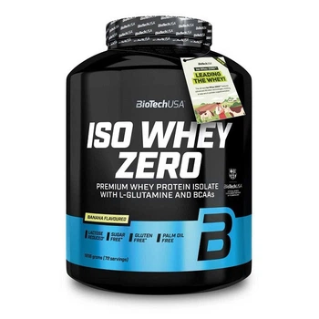 Протеин BiotechUSA Iso Whey Zero 1.81кг Вкус Банан