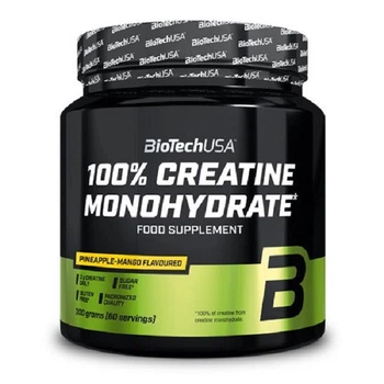 Креатин BioTech USA 100% Creatine Monohydrate 300 грамм Вкус Юдзу