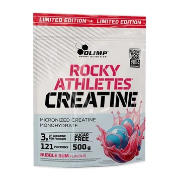 Креатин Olimp Rocky Athletes Creatine 500 грамів Смак Жувальна гумка