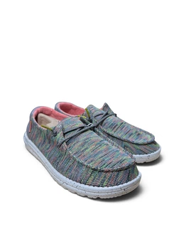 Мокасины Hey Dude Wendy Sox Peacock Pink (121928341) Разноцветные Размер 37 (US 6) стелька 24.5 см