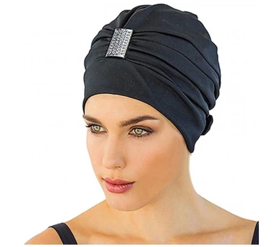 Шапочка для плавання Fashy 3498 SS22 3498 one size чорний