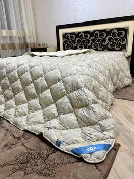 Зимова Ковдра Холофайбер 500 г/м2 Євро 200х220 Беж + Вензель