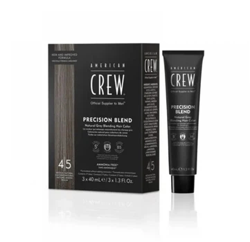 Чоловіча фарба для сивого волосся "Система маскування сивини American Crew Precision Blend Shades 4-5"