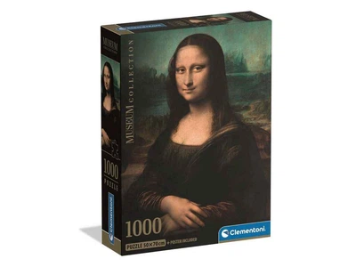 Пазли Clementoni 1000ел. "Музейна колекція" Леонардо да Вінчі "Мона Ліза"