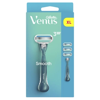 Станок для гоління жіночий (бритва) Gillette Venus з 3 змінними картриджами