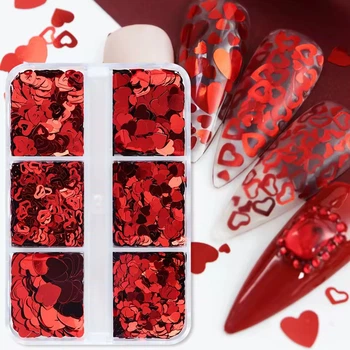 Набор декора для ногтей Red Heart