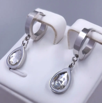 Сережки XUPING TTM Stainless Steel Довжина 2,8 см. Ширина 0,8 см.