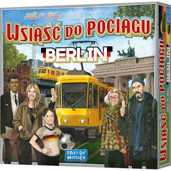 Gra planszowa Rebel Wsiąść do Pociągu: Berlin (824968211656)