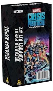 Доповнення до настільної гри Atomic Mass Games Marvel Crisis Protocol: Набір підтримки для роздрібних продавців 2 (англійське видання) CK25 (841333121518)